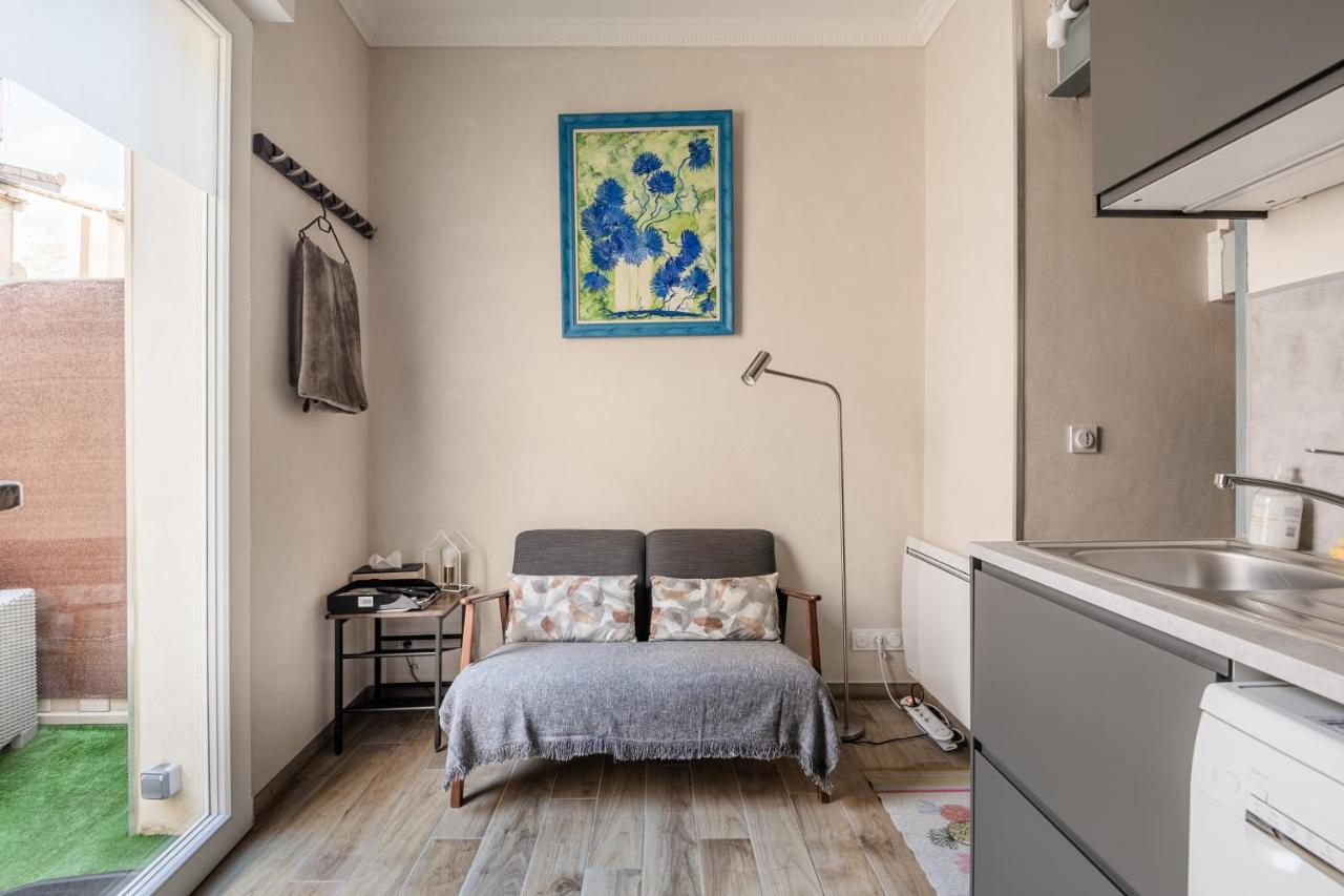 Studio En Duplex-Aircon-Terrasse-Parking-Calme Bordeaux Exteriör bild